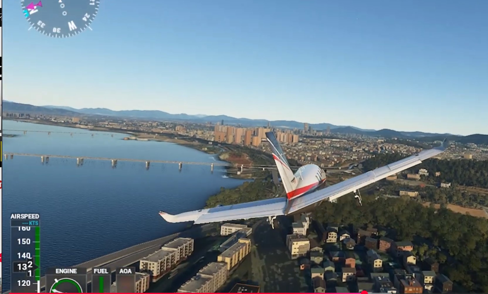 FLY:HOME flight simulation — Seoul Han River